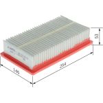 Luftfiltereinsatz F 026 400 634 Luftfiltereinsatz F 026 400 634