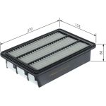 Luftfilter F 026 400 091 Luftfilter F 026 400 091