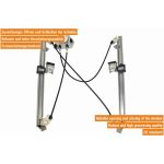 VAICO V10-3097 Fensterheber vorne links, elektrisch, ohne Motor, mit Trägerplatte, mit Komfortfunktion VAICO V10-3097 Fensterheber vorne links, elektrisch, ohne Motor, mit Trägerplatte, mit Komfortfunktion