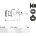 AS-PL Freilauf SD0223 AS-PL Freilauf SD0223