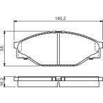 0 986 424 225 Bosch Bremsbelagsatz 0 986 424 225 0 986 424 225 Bosch Bremsbelagsatz 0 986 424 225