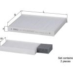 MAHLE Filter, Innenraumluft LA 570/S
