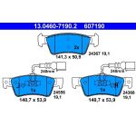 ATE Bremsbelagsatz VW Hinterachse Touareg 2.5-6.0 03-10 13.0460-7190.2 ATE Bremsbelagsatz VW Hinterachse Touareg 2.5-6.0 03-10 13.0460-7190.2