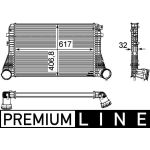 MAHLE Ladeluftkühler CI 161 000P MAHLE Ladeluftkühler CI 161 000P