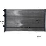 MAHLE Kühler, Motorkühlung CR 410 000S MAHLE Kühler, Motorkühlung CR 410 000S
