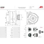 A0308 AS-PL Lichtmaschine (Generator) A0308