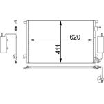 MAHLE Kondensator, Klimaanlage AC 295 000P MAHLE Kondensator, Klimaanlage AC 295 000P