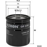 OP 570/1 Filtron Ölfilter OP 570/1 OP 570/1 Filtron Ölfilter OP 570/1