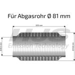 Flexrohr, Abgasanlage 83 00 8445 Flexrohr, Abgasanlage 83 00 8445