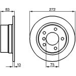Bremsscheibe HA 0 986 478 439 Bremsscheibe HA 0 986 478 439