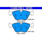 ATE Bremsbelagsatz BMW Vorderachse E39 2.0-3.5 95-04 13.0460-7089.2 ATE Bremsbelagsatz BMW Vorderachse E39 2.0-3.5 95-04 13.0460-7089.2