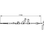 Handbremsseil li 1987482572 Handbremsseil li 1987482572