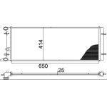 Kühler, Motorkühlung CR 368 001S Kühler, Motorkühlung CR 368 001S