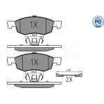 Bremsbelagsatz, Scheibenbremse 025 221 4317/PD Bremsbelagsatz, Scheibenbremse 025 221 4317/PD