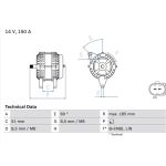 Lichtmaschine 0 986 048 380