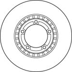 80 481 027 Bremsscheibe VA DF4896 80 481 027 Bremsscheibe VA DF4896