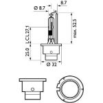 D2R Xenon LL 85V/35W PK32d-2 85126SYS1 D2R Xenon LL 85V/35W PK32d-2 85126SYS1