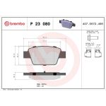 BREMBO Bremsklötze HA P 23 080 BREMBO Bremsklötze HA P 23 080