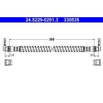 ATE Bremsschlauch 24.5229-0251.3 ATE Bremsschlauch 24.5229-0251.3