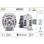 Valeo Lichtmaschine 437311 Valeo Lichtmaschine 437311