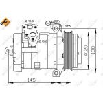 32698 NRF Kompressor 32698 32698 NRF Kompressor 32698