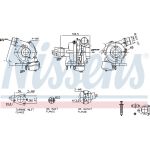 NISSENS Turbolader 93450 NISSENS Turbolader 93450