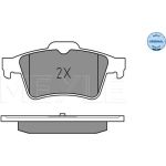 MEYLE Bremsbelagsatz Opel Vectra C/Focus/Mazda/Volvo/Renault 252413716 MEYLE Bremsbelagsatz Opel Vectra C/Focus/Mazda/Volvo/Renault 252413716