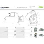 AS-PL Anlasser S3151(VALEO) AS-PL Anlasser S3151(VALEO)