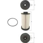 MAHLE Kraftstofffilter KX 80/1D MAHLE Kraftstofffilter KX 80/1D
