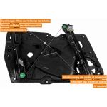 VAICO V10-2534 Fensterheber vorne rechts, ohne Motor, elektrisch, mit Trägerplatte VAICO V10-2534 Fensterheber vorne rechts, ohne Motor, elektrisch, mit Trägerplatte