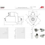 S9083 AS-PL Anlasser (Starter) S9083
