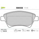 Valeo Bremsbelagsatz 598558