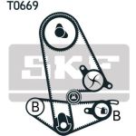 SKF Zahnriemensatz mit Wasserpumpe VKMC 93600 SKF Zahnriemensatz mit Wasserpumpe VKMC 93600