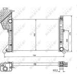 Kühler, Motorkühlung 50559 Kühler, Motorkühlung 50559