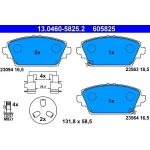Bremsbelagsatz Nissan P. Almera/Primera 00 13.0460-5825.2 Bremsbelagsatz Nissan P. Almera/Primera 00 13.0460-5825.2