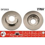 TRW Bremsscheibe DF2553