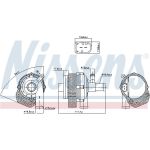 Nissens Wasserpumpe / Kühlmittelpumpe 831378 Nissens Wasserpumpe / Kühlmittelpumpe 831378