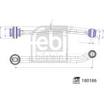 Querlenker HA re 180186 Querlenker HA re 180186