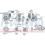 NISSENS Turbolader 93643 NISSENS Turbolader 93643