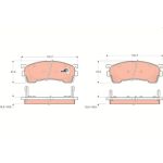 Bremsklötze VA GDB1139