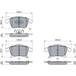Bremsbelag 0 986 424 445 Bremsbelag 0 986 424 445