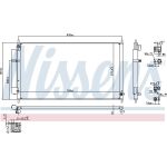 Nissens Klimakondensator PKW 940502