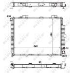 Kühler, Motorkühlung NRF56139 Kühler, Motorkühlung NRF56139