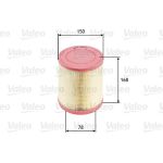 Valeo Luftfilter 585676 Valeo Luftfilter 585676