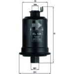KL 129 MAHLE Kraftstofffilter KL 129, Leitungsfilter, Höhe 123 mm – u. a. für Toyota Celica Coupé (_T18_), Carina E VI (_T19_), E VI Stufenheck (_T19_) – OE Nummer 2330011050 - l KL 129 MAHLE Kraftstofffilter KL 129, Leitungsfilter, Höhe 123 mm – u. a. für Toyota Celica Coupé (_T18_), Carina E VI (_T19_), E VI Stufenheck (_T19_) – OE Nummer 2330011050 - l
