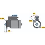 Bosch Anlasser 0001123014 Bosch Anlasser 0001123014