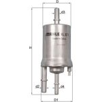 MAHLE Kraftstofffilter KL 871 MAHLE Kraftstofffilter KL 871