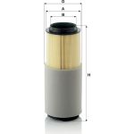 MANN-FILTER Luftfilter C 12 003 MANN-FILTER Luftfilter C 12 003