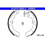 Bremsbackensatz 03.0137-0503.2 Bremsbackensatz 03.0137-0503.2