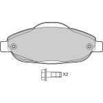 Valeo Bremsbelagsatz 598927 Valeo Bremsbelagsatz 598927